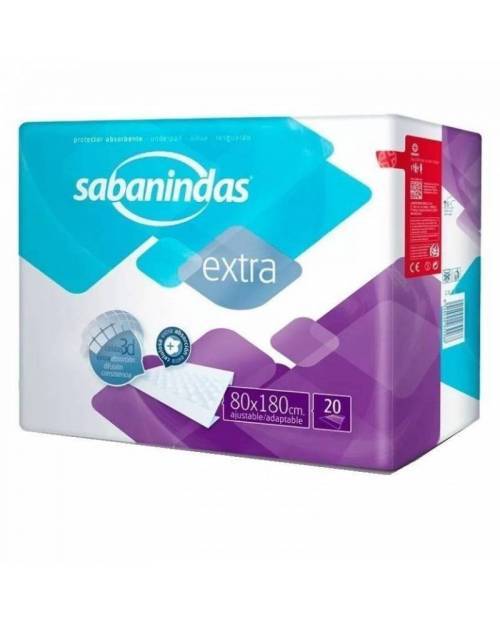 Sabanindas 80x180cm 20 Unidades