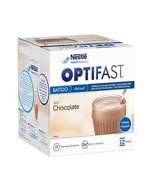 Optifast Batido Chocolate 12sobres
