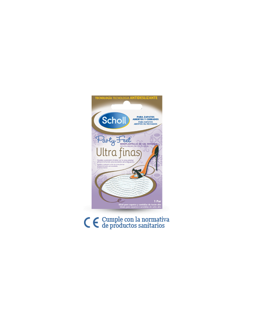 scholl plantillas party feet mini ultra