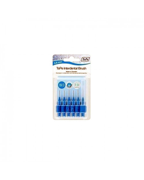 TePe® cepillo interdental 0,6mm azul