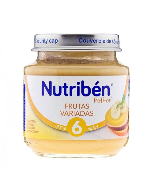 nutriben bebe frutas variadas 130 gr.