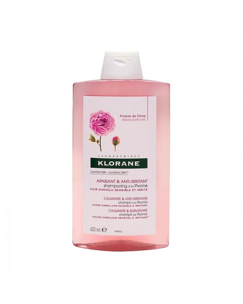 klorane champu peonia 400 ml